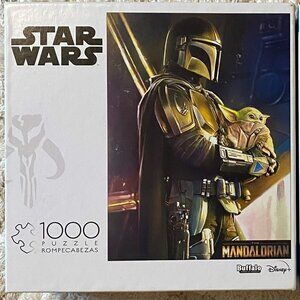 Set of 2 Buffalo Puzzles - Mandalorian - 1000 Pieces Each